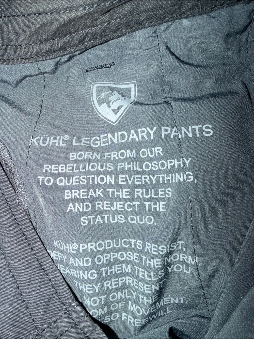 Kuhl Women’s size 8 Legendary Dark Gray Hiking Pants